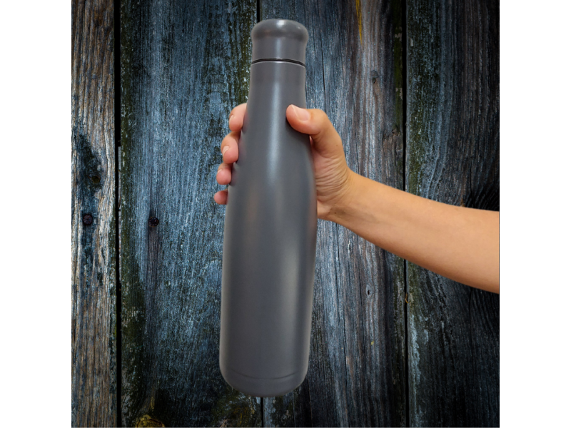 5 borracce 800 ml grigio polvere personalizzabili