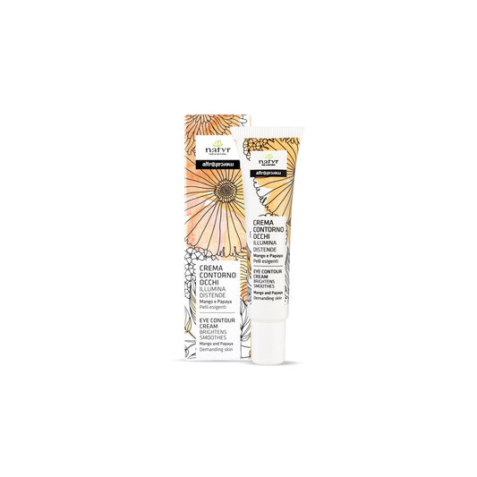 Crema contorno occhi  illumina e distende Mango e papaya | 15 ml
